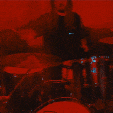 Playing Drums Mugshot GIF - Playing Drums Mugshot Left In The Wake Song GIFs