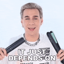 It Just Depends On What Youre Looking For Brad Mondo GIF - It Just Depends On What Youre Looking For Brad Mondo It Just Depends On What You Want GIFs