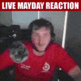 Brian May Maydayfigs GIF - Brian May Maydayfigs Mayday Live Reaction GIFs