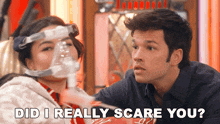 Did I Really Scare You Carly Shay GIF - Did I Really Scare You Carly Shay Freddie Benson GIFs