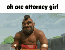 Hog Rider Ace Attorney GIF - Hog Rider Ace Attorney Girl GIFs