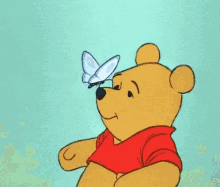 winnie the pooh pooh butterfly blow