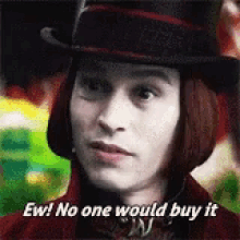 Johnny Depp Willy Wonka GIF
