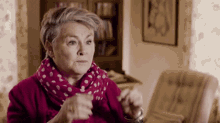 Mary Walsh Figuring Things Out GIF - Mary Walsh Figuring Things Out Moving Hands GIFs