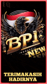 a poster that says bpi indonesia new