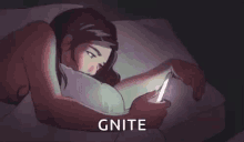 Texting Good Night GIF - Texting Good Night Gnite GIFs