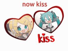 Miku X Rin Now Kiss GIF - Miku X Rin Now Kiss Miku GIFs