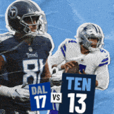 Tennessee Titans (13) Vs. Dallas Cowboys (17) Third-fourth Quarter Break GIF - Nfl National Football League Football League GIFs