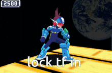 Lock In Mega Man Star Force GIF - Lock In Mega Man Star Force Mega Boost GIFs