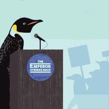 Emperor Penguin Election GIF - Emperor Penguin Election Penguin GIFs