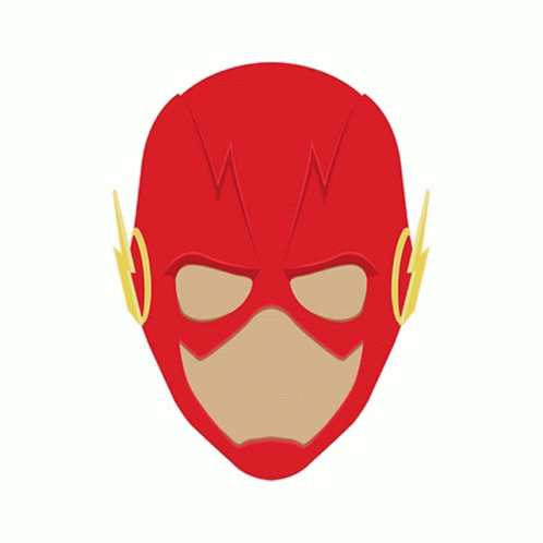the flash superhero face