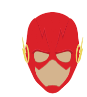 Superhero Flash Sticker - Superhero Flash Dc Stickers