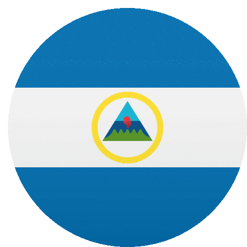 Nicaragua Flags Sticker - Nicaragua Flags Joypixels Stickers
