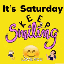 Its Saturday Keep Smiling GIF - Its Saturday Keep Smiling Clapping GIFs