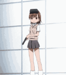 Anime Girl Gun Anime GIF - Anime Girl Gun Anime Gun GIFs