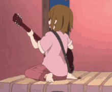 Yui Kon GIF - Yui Kon Guitar GIFs