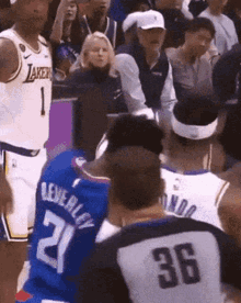 Lebron Flick Off GIF - Lebron Flick Off Clippers GIFs