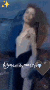 a blurry picture of a woman with the name natalymusscp