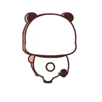 a couple of teddy bears are hugging each other .