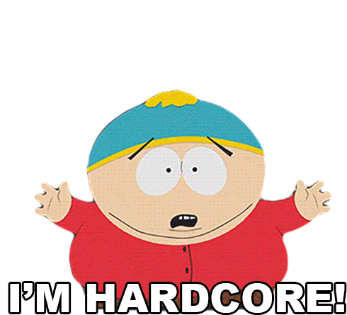 Im Hardcore Eric Cartman Sticker - Im Hardcore Eric Cartman Season12ep09 Stickers