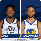 Utah Jazz Vs. Golden State Warriors Pre Game GIF - Nba Basketball Nba 2021 GIFs