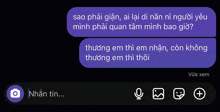 a purple text message with a camera and microphone