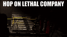 Lethal Company Meme GIF - Lethal Company Meme Hop On GIFs