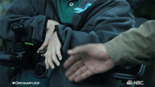 Hold Hands Joe Kimbreau GIF - Hold Hands Joe Kimbreau James Wolk GIFs