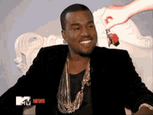 Kanye Giggling GIF - Kanye West Smile Laugh GIFs