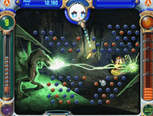 a screen shot of a video game with a score of 12,160