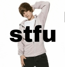 Justin Bieber Shut Up GIF - Justin Bieber Shut Up Stfu GIFs