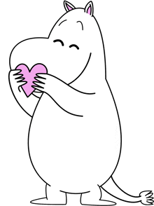 Moomin Love You GIF