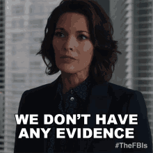 We Dont Have Any Evidence Isobel Castille GIF - We Dont Have Any Evidence Isobel Castille Fbi GIFs