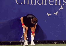 Constant Lestienne Tennis GIF - Constant Lestienne Tennis Leg Injury GIFs