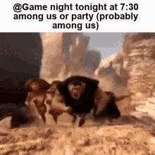 Game Night Among Us GIF