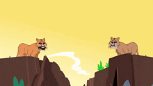 Johnny Test Mountain Lions GIF - Johnny Test Mountain Lions Cougars GIFs