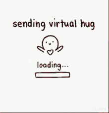 hug virtual hug sending hugs loading jumpscare