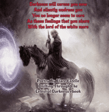 Lord Of The White Mare Death On Horseback GIF - Lord Of The White Mare Death On Horseback Poetry GIFs