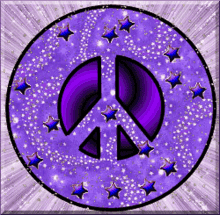 Peace Star GIF - Peace Star Glittery GIFs