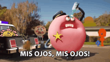 Mis Ojos Donut Cop GIF - Mis Ojos Donut Cop El Increíble Mundo De Gumball GIFs