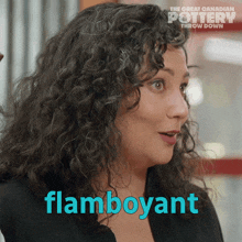 Flamboyant Natalie Waddell GIF - Flamboyant Natalie Waddell Great Canadian Pottery Throw Down GIFs