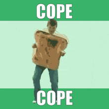 Cope Cheese GIF - Cope Cheese Man GIFs