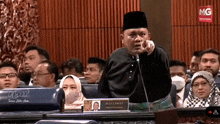 sany hamzan freakout malaysia parliament parlimen