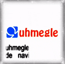 a logo for uhmegle de navi is shown