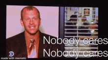 The Office Nobody Cares GIF