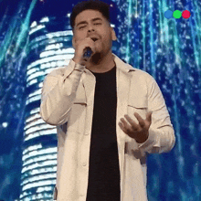 Cantante Fabian Franco GIF - Cantante Fabian Franco Got Talent Argentina GIFs