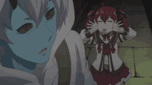 The Strongest Sage With The Weakest Crest Eris GIF - The Strongest Sage With The Weakest Crest Eris Tongue GIFs