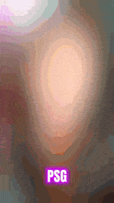 a colorful background with the word psg in the middle