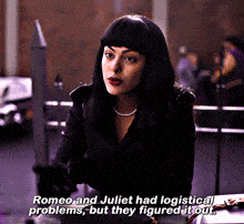 riverdale veronica lodge romeo and juliet had logistical problems but they figured it out logistical problems