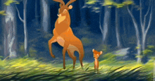 Father And Son Bambi 2 GIF